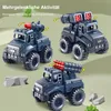 OKWISH Spielfahrzeuge Kinder, Militärischer Raketenwagen Produktbild-Vorschau 2