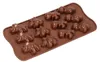 Schokoladenform Pralinenform Backform Silikon DINOSAURIER Produktbild-Vorschau 1