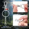 Belle Vous Schlüsselringe Metall mit Karabinerhaken, Produktbild-Vorschau 4