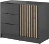 Cassettiera stretta combinata MARFA - rovere artigianale / Anteprima dell’immagine prodotto 2