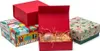 A collection of Christmas-themed gift boxes, some open and some closed, on a white background. Náhľad obrázku produktu