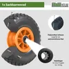 Sackkarrenrad PolyurethanRad 260x85 mm 3.00-4 75 mm Produktbild-Vorschau 2