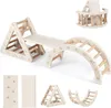 Costway 5-in-1 Klettergerüst Indoor, Kletterdreieck mit Produktbild-Vorschau 1