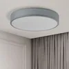 ZMH Deckenlampe Led Deckenleuchte Wohnzimmer - Rund Stoff Produktbild-Vorschau 2