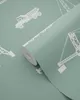 ESTAhome tapety vozidla mátově zelená 53 cm x 10,05 m Náhled obrázku produktu 6