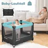 COSTWAY 5 in 1 Beistellbett Baby, Reisebett mit Stubenwagen Produktbild-Vorschau 6