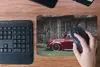 Podložka pod myš - Auto - Volkswagen - Červená - 27x18cm - Náhled obrázku produktu 3