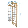 Bituxx Kletterwand Basic Turnwand Klettergerüst Turngerät Produktbild-Vorschau 5
