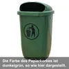 SULO Abfallbehälter 50l Kunststoff grün Höhe 395 x Breite Produktbild-Vorschau 3