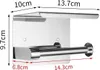 Toilettenpapierhalter Ohne Bohren mit Ablage, Selbstklebend Produktbild-Vorschau 4