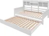 Divano letto Sweiko 90x200CM in legno massiccio, letto Anteprima dell’immagine prodotto 5