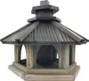 GARDEN SPIRIT Vogelhaus mit Futtersilo Holz 35 x 40 x 48 cm Produktbild-Vorschau 1