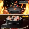 broil-master® Dutch Oven - 7 Liter, Set, mit Füßen, Produktbild-Vorschau 4