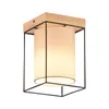 ZMH Deckenleuchte Flur Deckenlampe Holz 1 Flammig E14 Produktbild-Vorschau 9