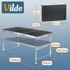 Vilde | Tavolo da campeggio regolabile in altezza - 120x60 Anteprima dell’immagine prodotto 5