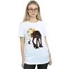 Star Wars - "AT-AT" T-Shirt für Damen BI45162 (M) (Weiß) Produktbild-Vorschau 2