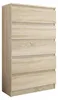 Komoda 70 cm 5 zásuvek skříňka FRAMIRE R-5 sonoma Náhled obrázku produktu 8