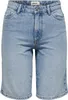 ONLY Jeansshorts mit fünf Taschen und aufgerolltem Saum Produktbild-Vorschau 1