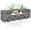 DELUKE® Gabionen Hochbeet ROON aus Stahl | 90x30x30cm | Produktbild-Vorschau 1