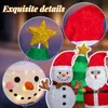 LEADZM Schneemann & Weihnachtsbaum mit 150 warmweißen Produktbild-Vorschau 7