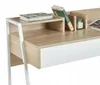 Biurko z szufladą komputerowe 124 x 51 cm kolor dąb sonoma Podgląd zdjęcia produktu 6