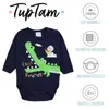 TupTam chlapecké dětské body s dlouhým rukávem, hladké Náhled obrázku produktu 9