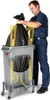 Rubbermaid Abfallbehälter Slim Jim mit Lüftungskanälen grau Produktbild-Vorschau 9