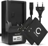 CELLONIC 2x Batterie pour Appareil photo Compatible avec Voir les images du produit 1