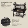 Blumfeldt Tourne Broche Mechoui, Rotisserie et Gril de Voir les images du produit 3