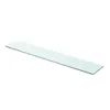 vidaXL Scaffale in vetro trasparente 90x15 cm Anteprima dell’immagine prodotto 3