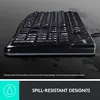 Logitech K120 - Tastatur - USB - Deutsch Produktbild-Vorschau 24