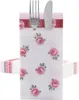 Sovie HOME Besteckserviette Rosita in Bordeaux aus Produktbild-Vorschau 2