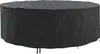 vidaXL Copridivano Nero 279 x 279 x 71 cm in tessuto Oxford Anteprima dell’immagine prodotto 1