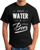 Herren T-Shirt Save Water Drink Beer Fun-Shirt Bier Shirt Produktbild-Vorschau 2