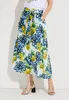 MORE & MORE Printed CO-Voile Ski 5041 lemon print 40 Produktbild-Vorschau 3