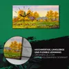 Wandbild Leinwand Bilder Wanduhr Geräuschlos 60x30 Gemälde Produktbild-Vorschau 5