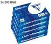 Carta copiativa Clairefontaine 5 confezioni da 500 fogli Anteprima dell’immagine prodotto 3