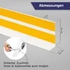 HOLZBRINK Weichsockelleiste selbstklebend PVC 50x20mm, 1 m Produktbild-Vorschau 2