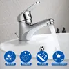Auralum Wasserhahn Bad mit Zugstange, Produktbild-Vorschau 3