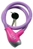 Kinder Fahrrad Schloss Fahrradschloss Kabelschloss Rosa Produktbild-Vorschau 3