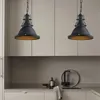 Hängelampe I Turami I Schwarz E27 Ø30 cm Metall Küchenlampe Produktbild-Vorschau 2