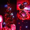 20m 200 LED Rot Lichterkette Wasserdicht Produktbild-Vorschau 2