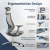 COLAMY Ergonomischer Netz-Bürostuhl, Produktbild-Vorschau 4