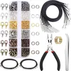 Ketten Verschlüsse, Armband Karabinerverschlüsse Set mit Produktbild-Vorschau 1