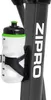 A close-up view of a water bottle attached to the frame of a piece of exercise equipment. Podgląd zdjęcia produktu
