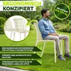 tillvex® Gartenstühle 2er Set Stapelbar Wetterfest | Produktbild-Vorschau 8
