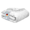 A folded white duvet is presented on a white background, with a product tag attached. Náhled obrázku produktu