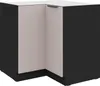 Küchen Eckunterschrank 90x90 cm Küche ARONA Kaschmir beige Produktbild-Vorschau 1