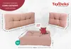 TexDeko Garden Cord halbes Palettenkissen 60x80x18 cm – Produktbild-Vorschau 3