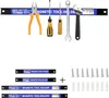 CCLIFE 4tlg Magnetleiste Werkzeug 37cm & 23cm 15kg & 9kg Produktbild-Vorschau 1